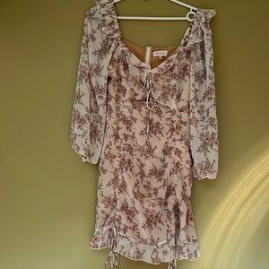 Acoa floral mini dress